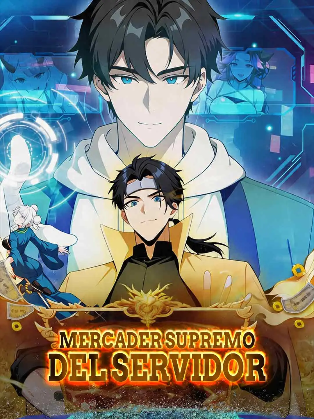 Portada de la miniserie Mercader supremo del servidor