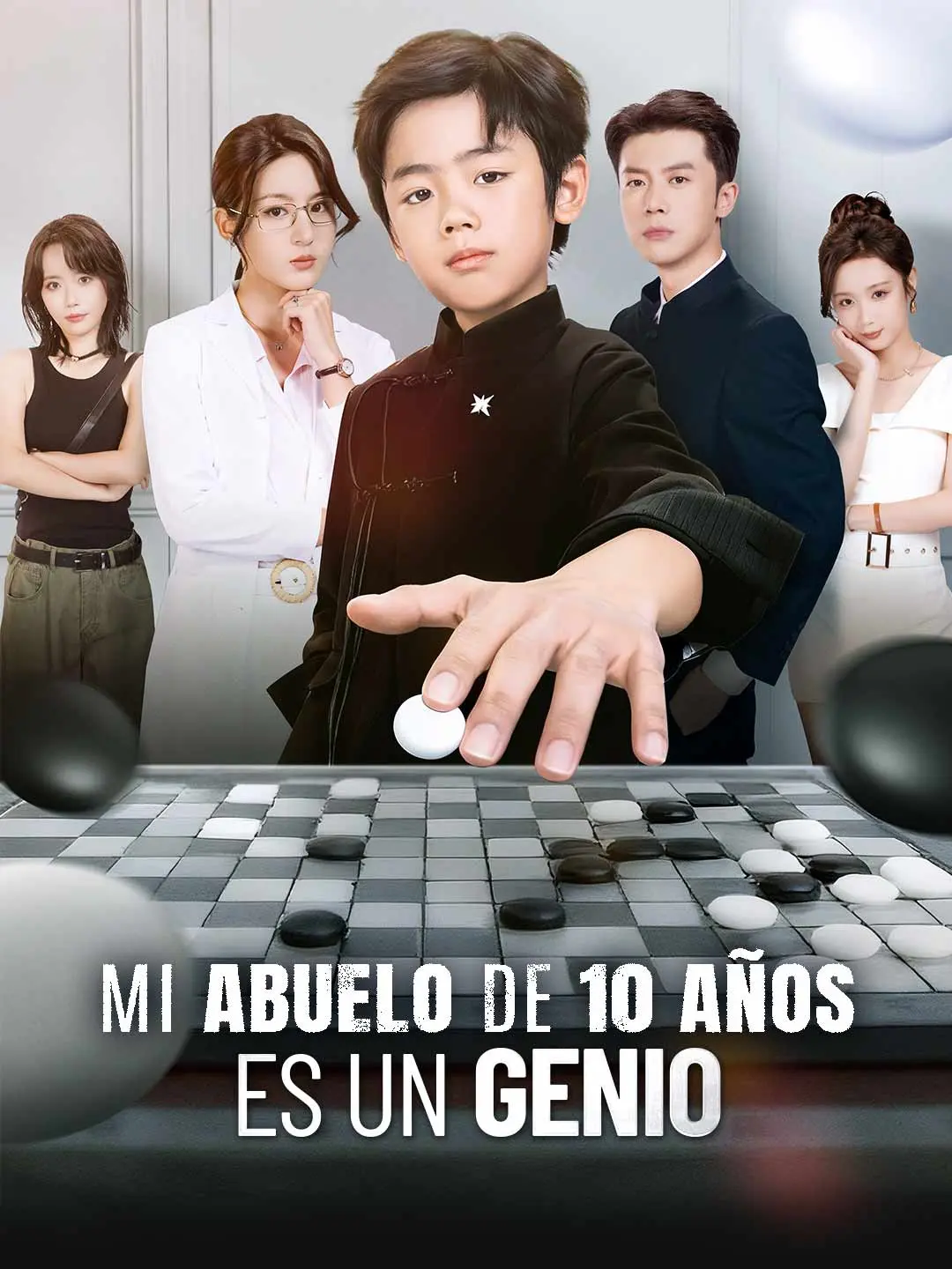 Capa da minissérie Mi abuelo de 10 años es un genio