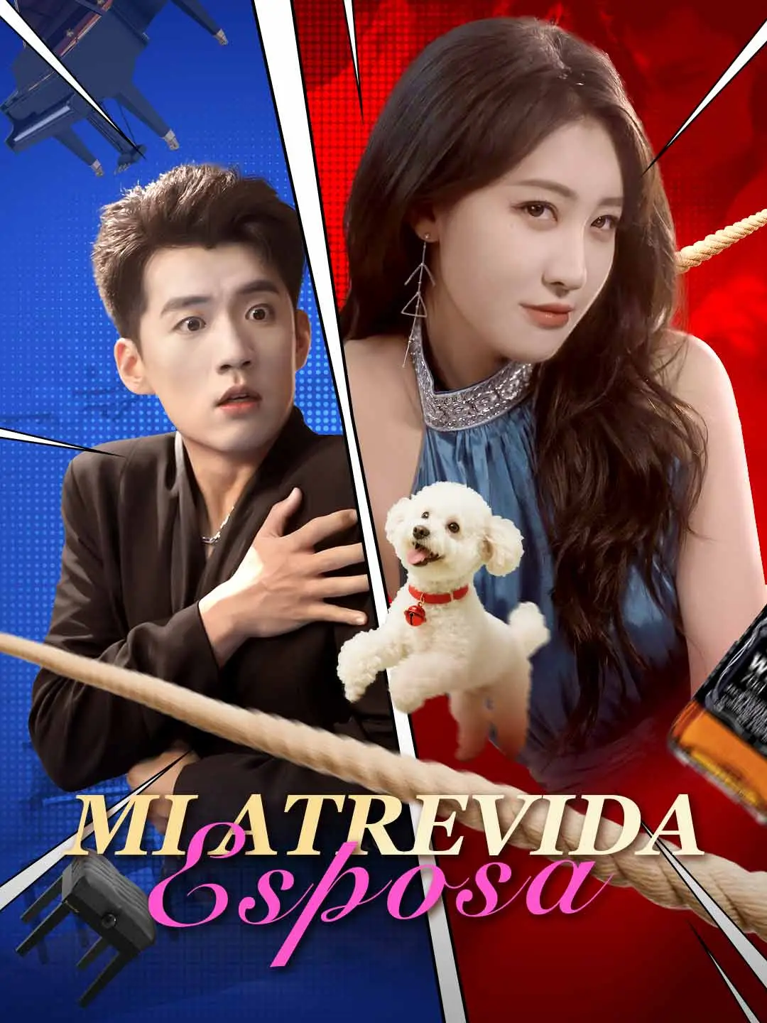 Portada de la miniserie Mi atrevida esposa
