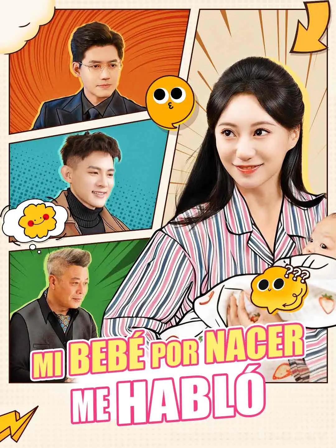 Portada de la miniserie Mi bebé por nacer me habló