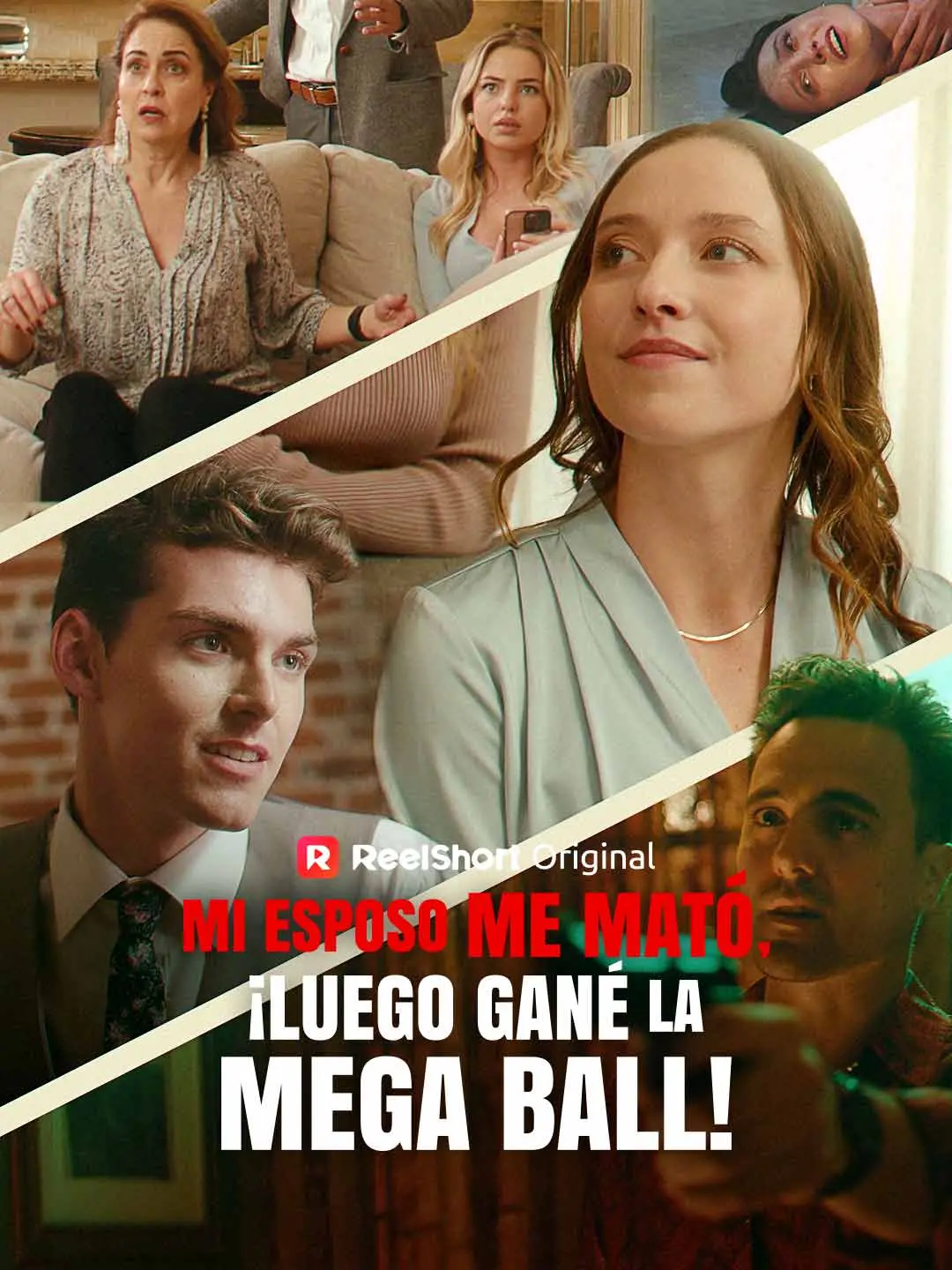 Portada de la miniserie Mi esposo me mató, ¡luego gané la Mega Ball!