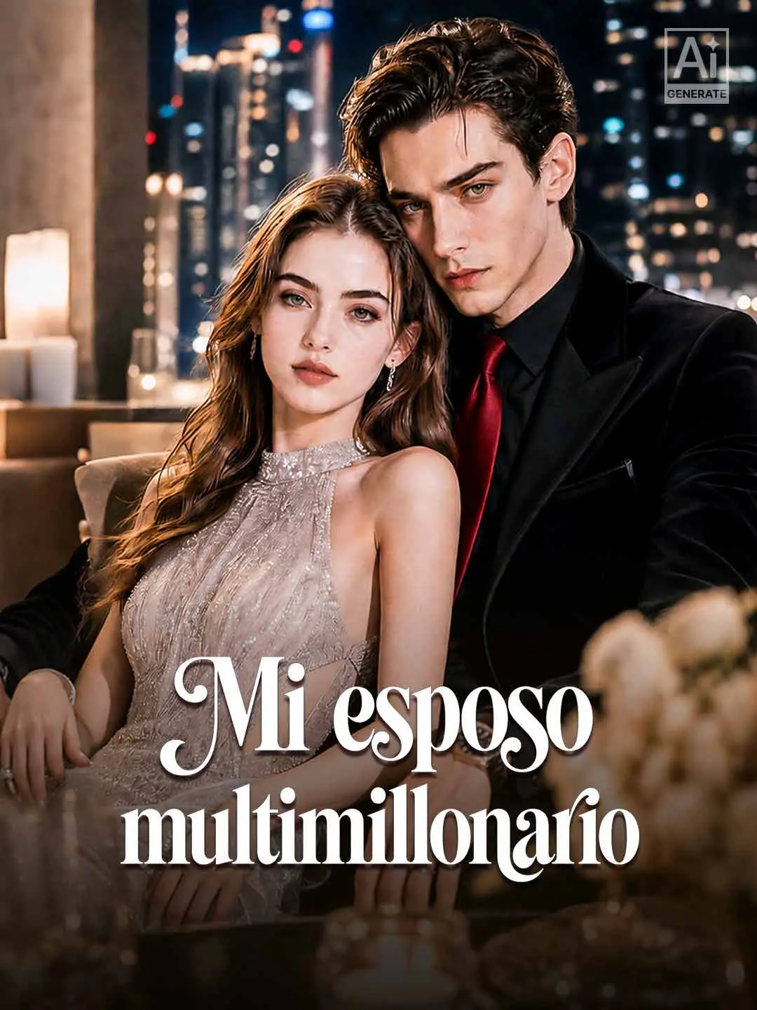 Portada de la miniserie Mi esposo multimillonario