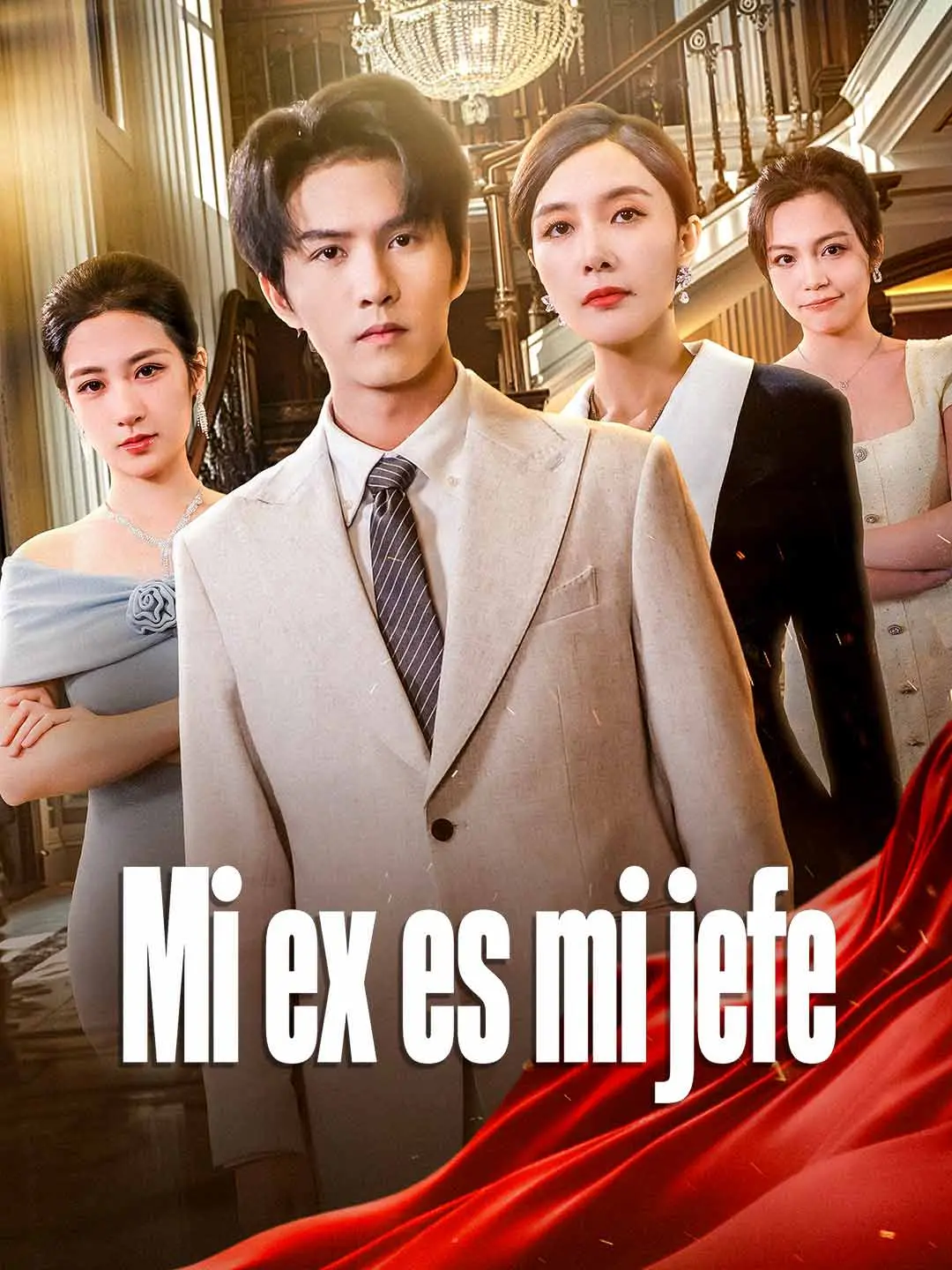 Portada de la miniserie Mi ex es mi jefe