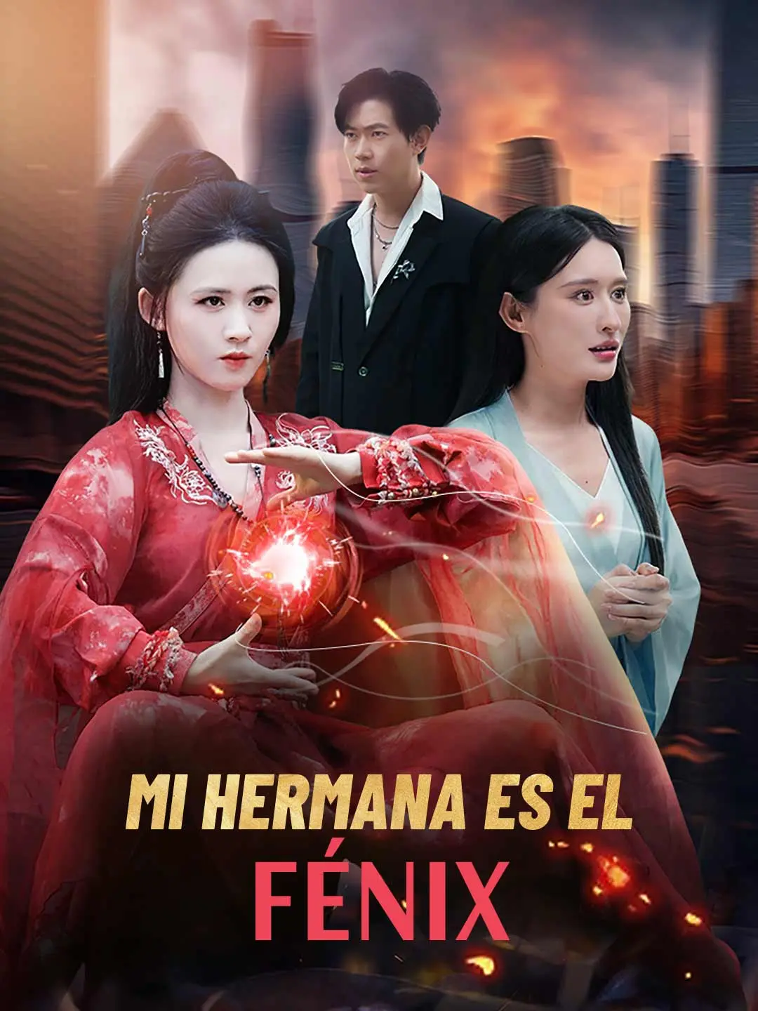 Portada de la miniserie Mi hermana es el fénix