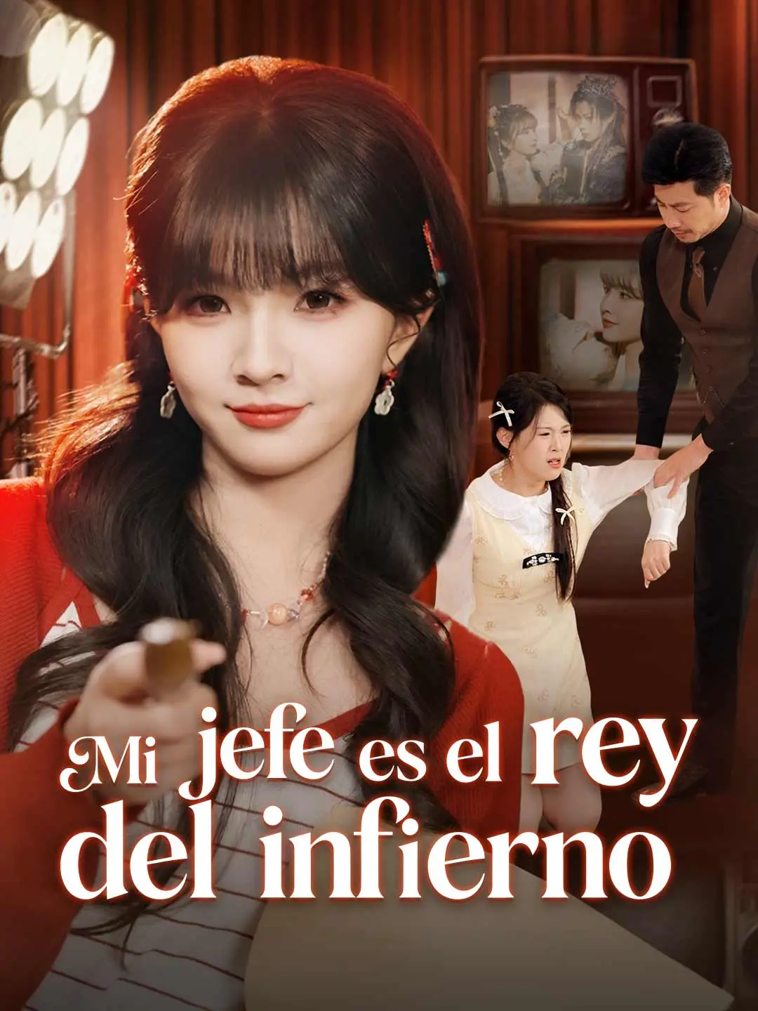 Capa da minissérie Mi jefe es el rey del infierno
