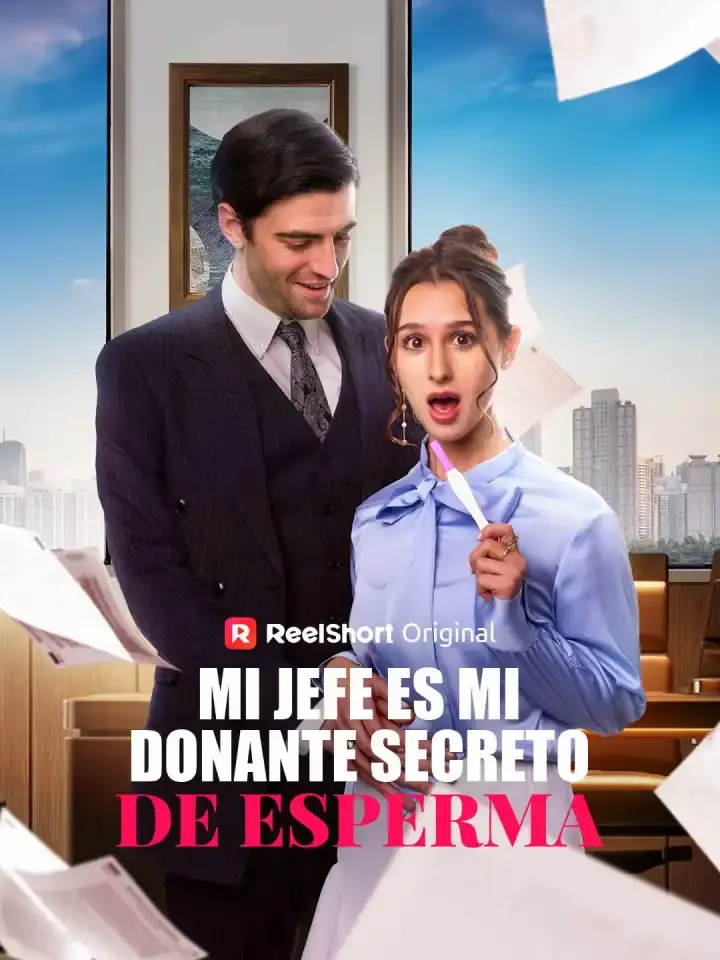 Portada de la miniserie Mi Jefe es Mi Donante Secreto de Esperma