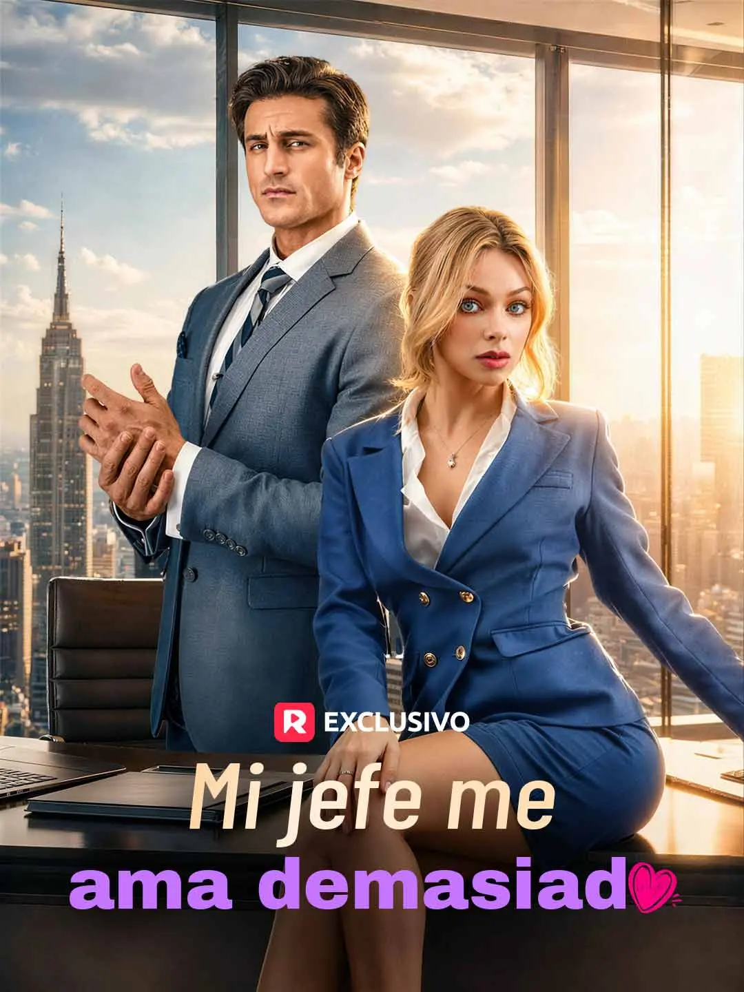 Portada de la miniserie Mi jefe me ama demasiado