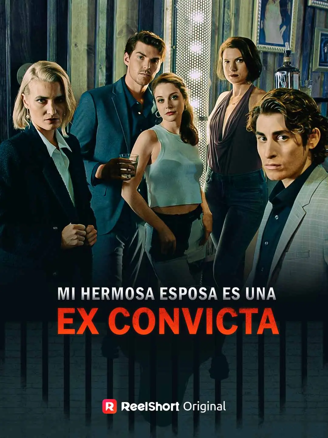 Portada de la miniserie Mi magnífica esposa es una ex convicta