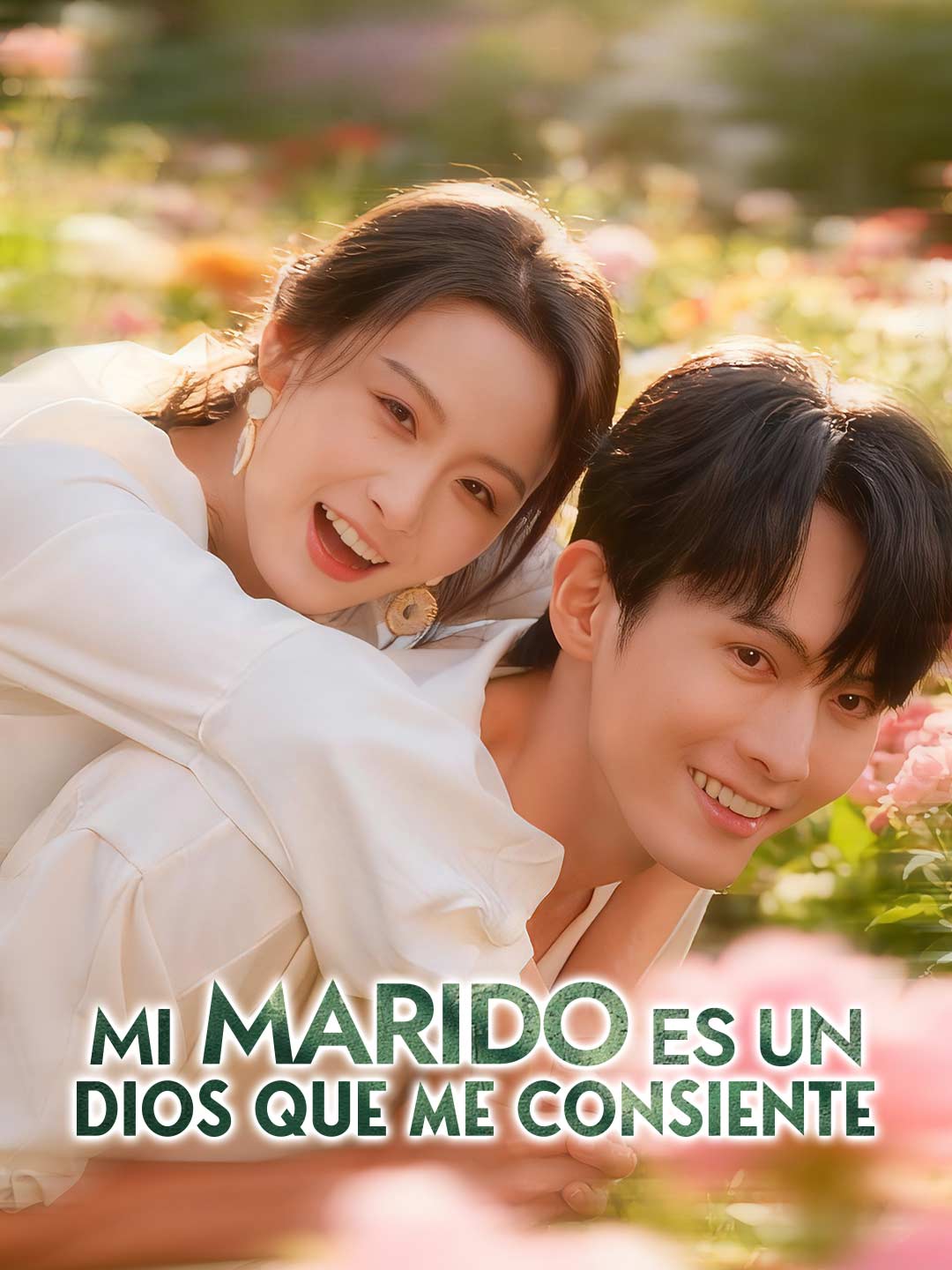 Portada de la miniserie Mi marido es un Dios que me consiente