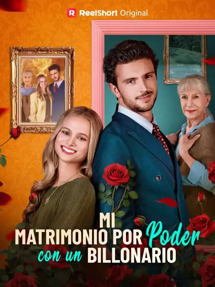 Portada de la miniserie Mi matrimonio por poder con un billonario