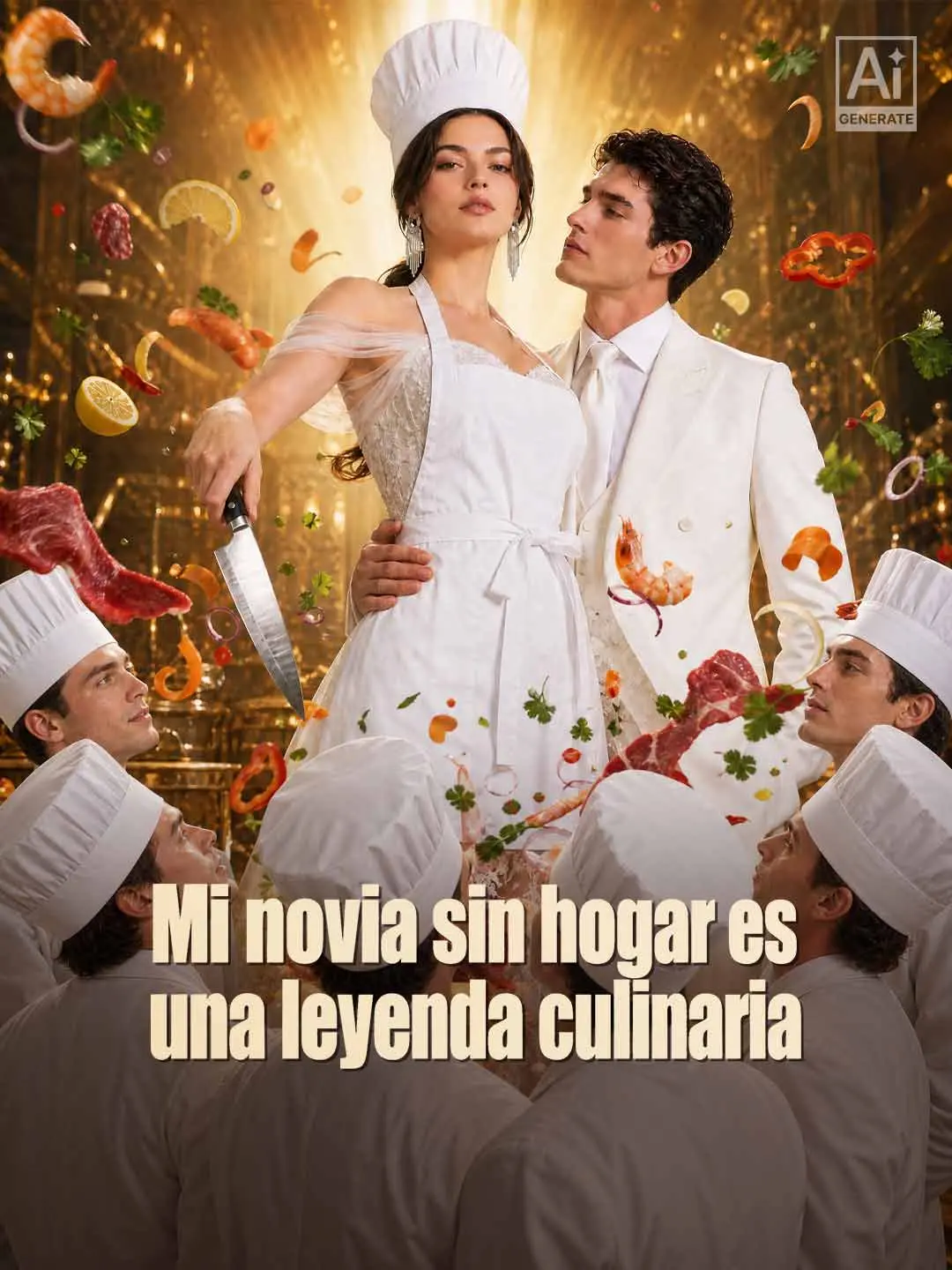 Portada de la miniserie Mi novia sin hogar es una leyenda culinaria