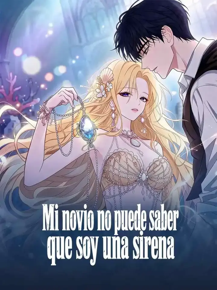 Portada de la miniserie Mi novio no puede saber que soy una sirena