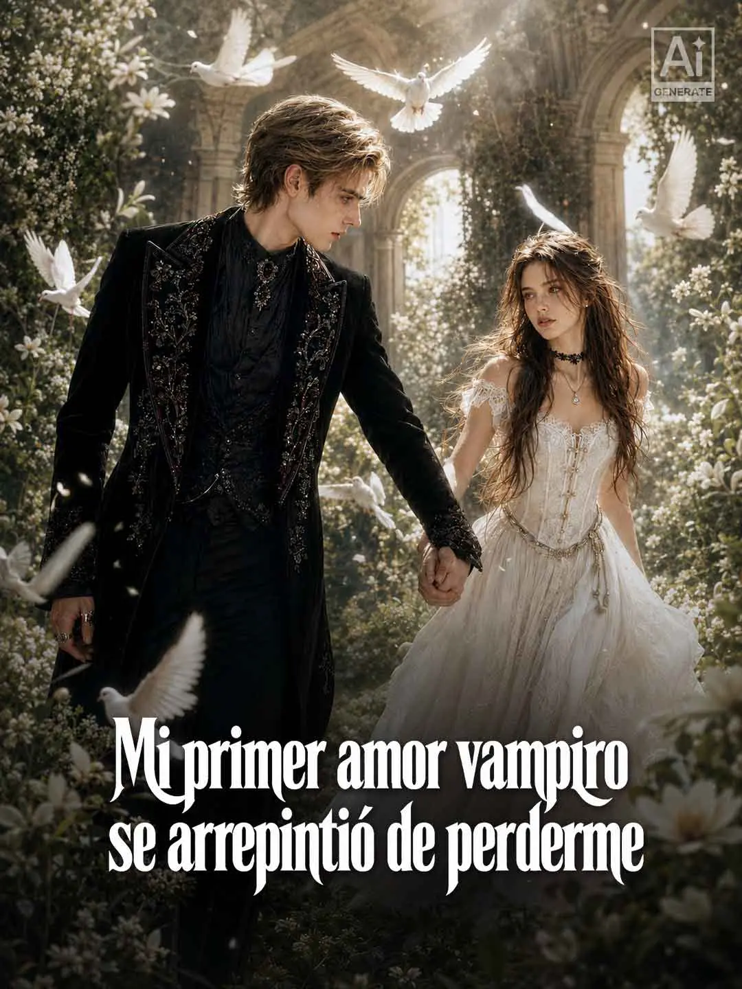 Capa da minissérie Mi primer amor vampiro se arrepintió de perderme