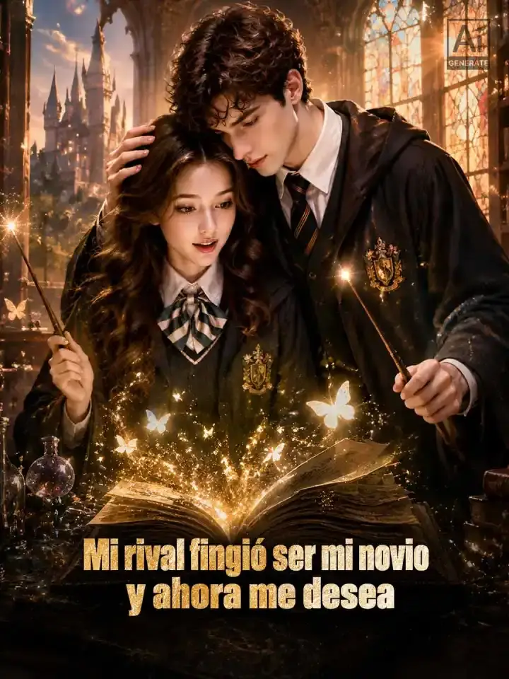 Portada de la miniserie Mi rival fingió ser mi novio y ahora me desea