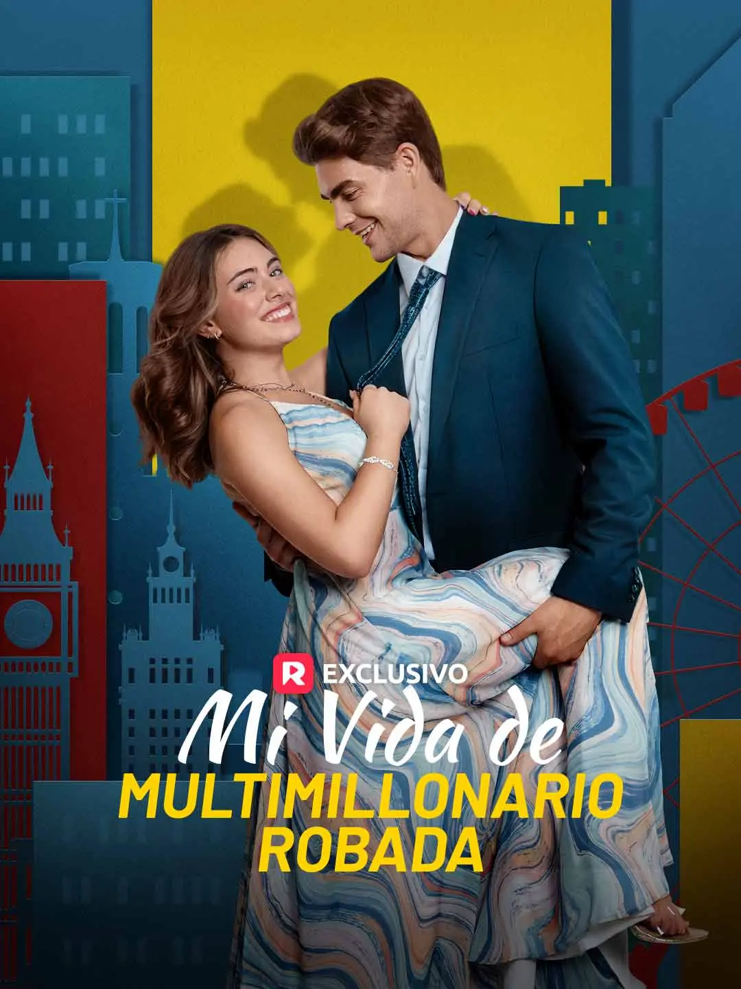 Portada de la miniserie Mi Vida de Multimillonario Robada