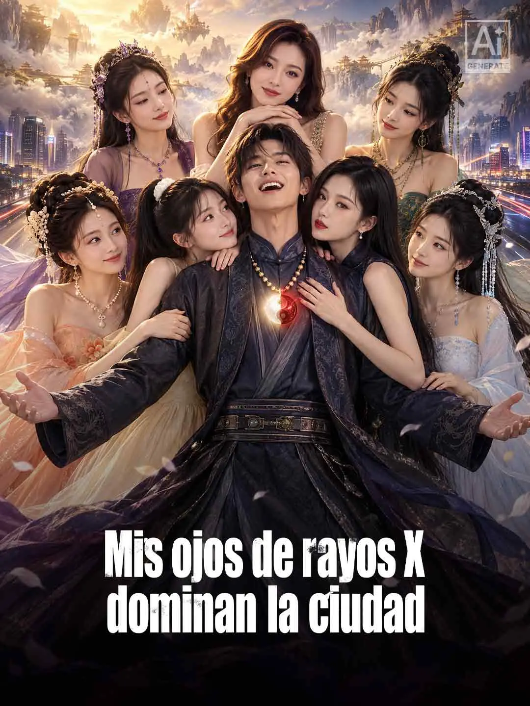 Portada de la miniserie Mis ojos de rayos X dominan la ciudad