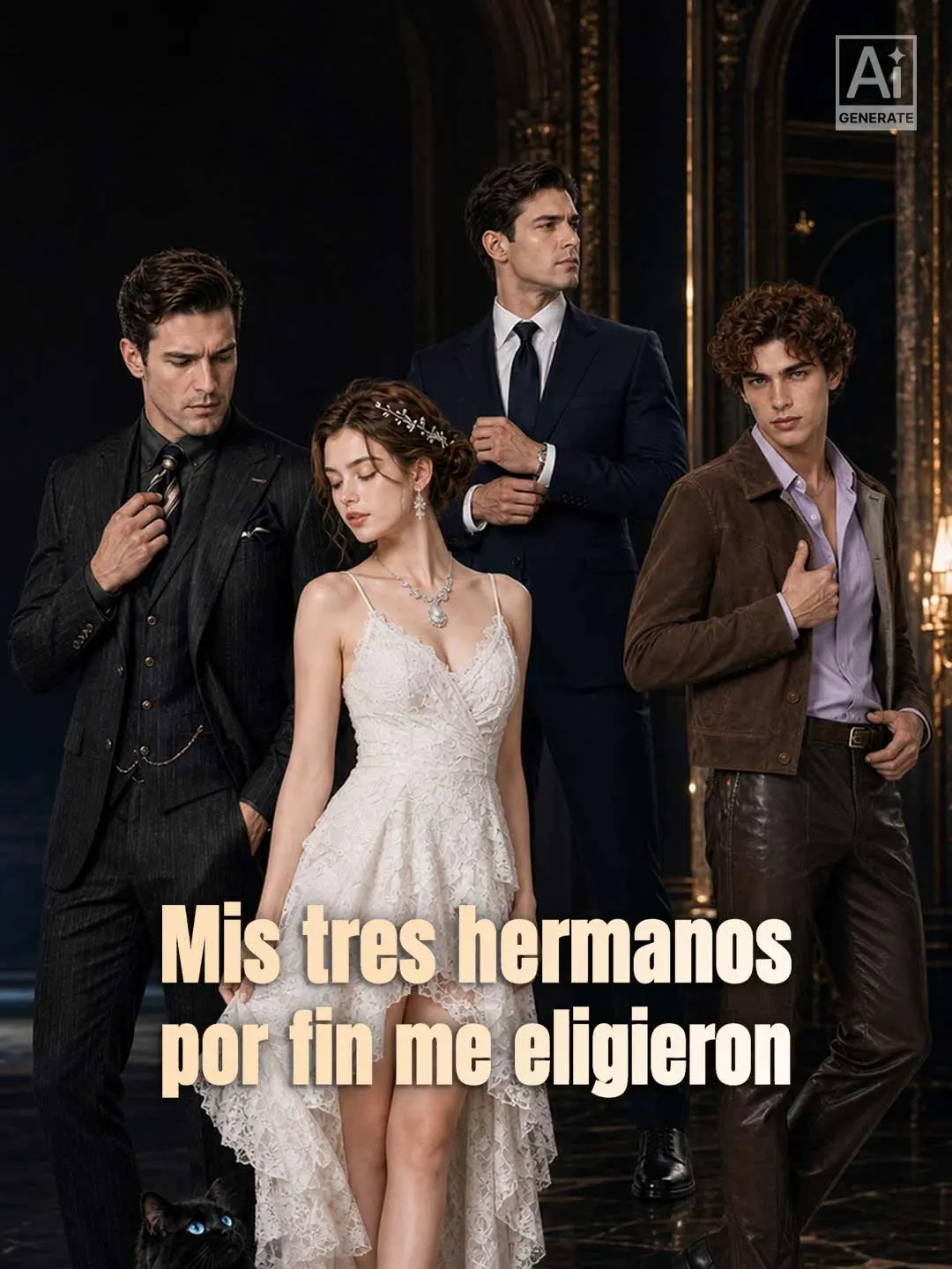 Portada de la miniserie Mis tres hermanos por fin me eligieron