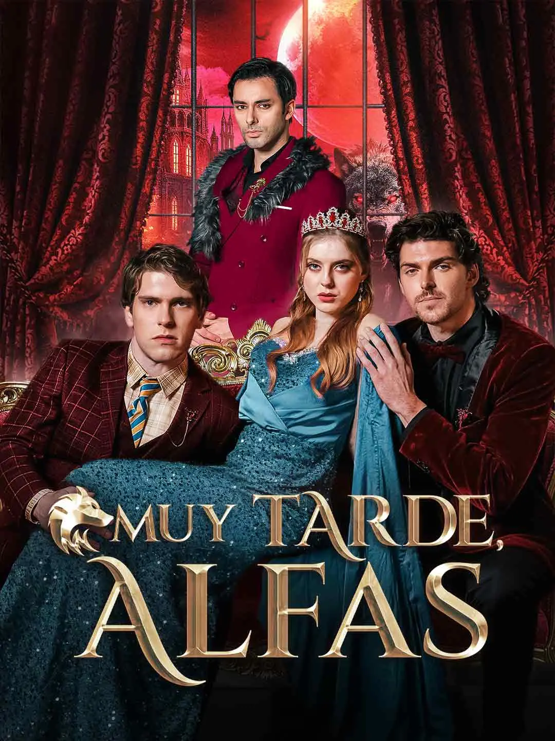 Portada de la miniserie Muy tarde, Alfas