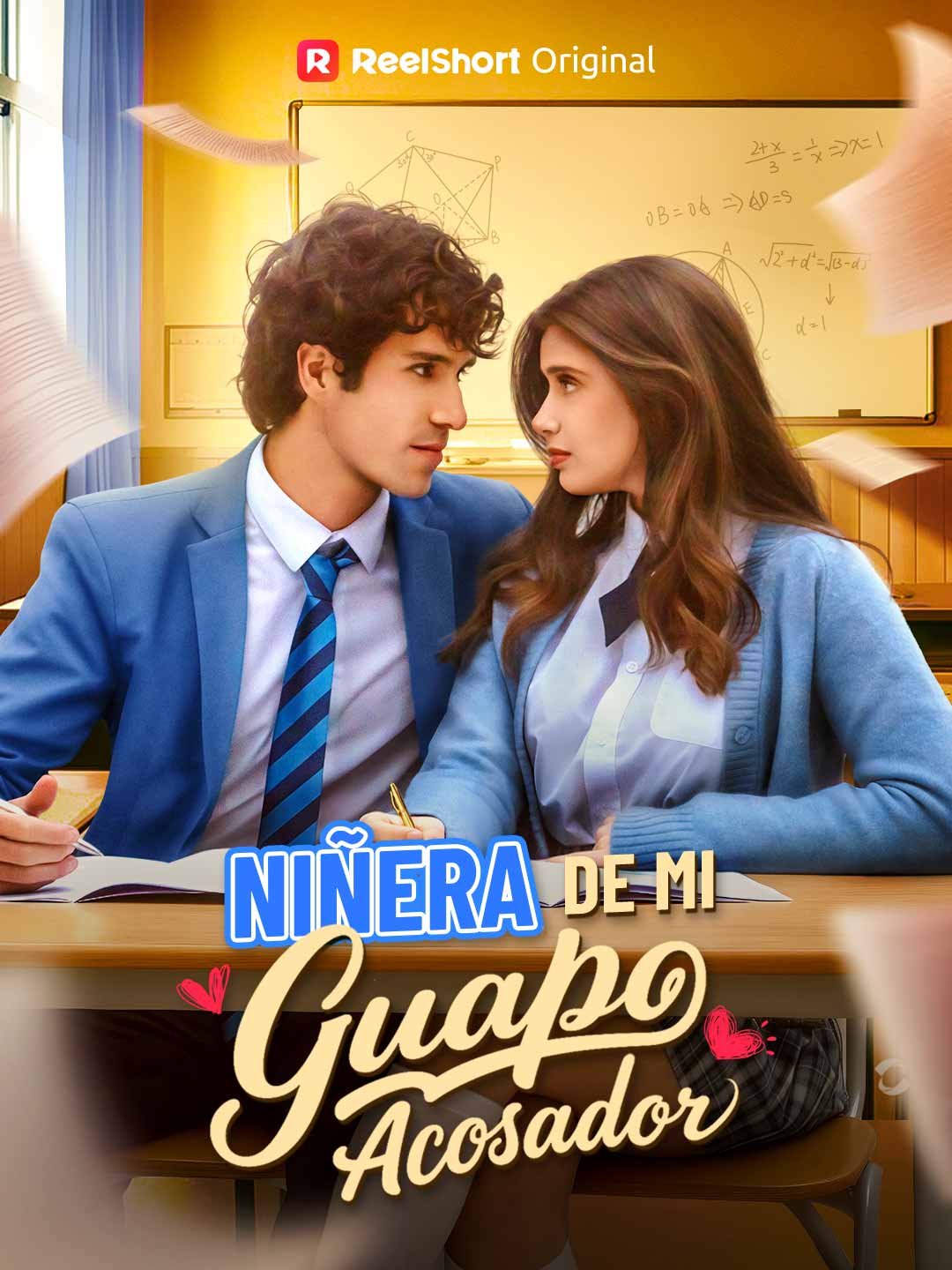 Portada de la miniserie Niñera de mi guapo acosador