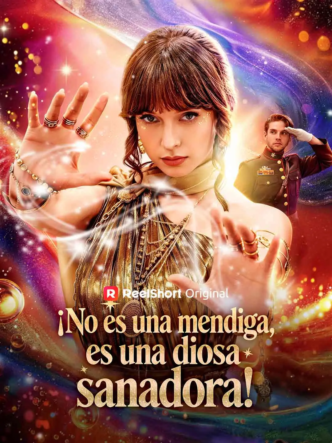 Portada de la miniserie ¡No es una mendiga, es una diosa sanadora!