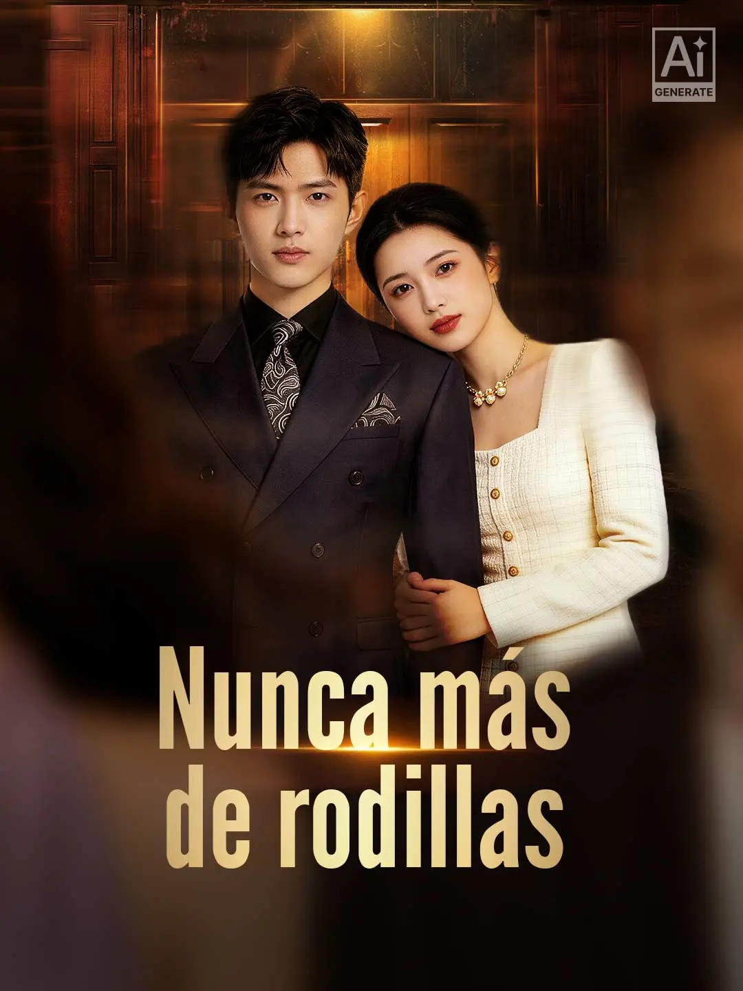 Portada de la miniserie No más de rodillas: El divorcio del multimillonario