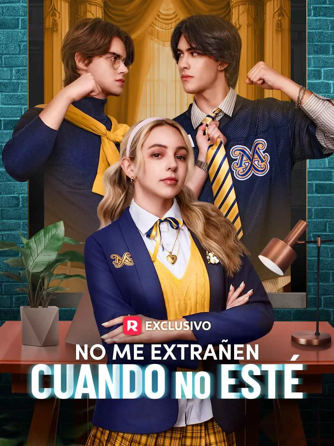 Portada de la miniserie No Me Extrañen Cuando No Esté