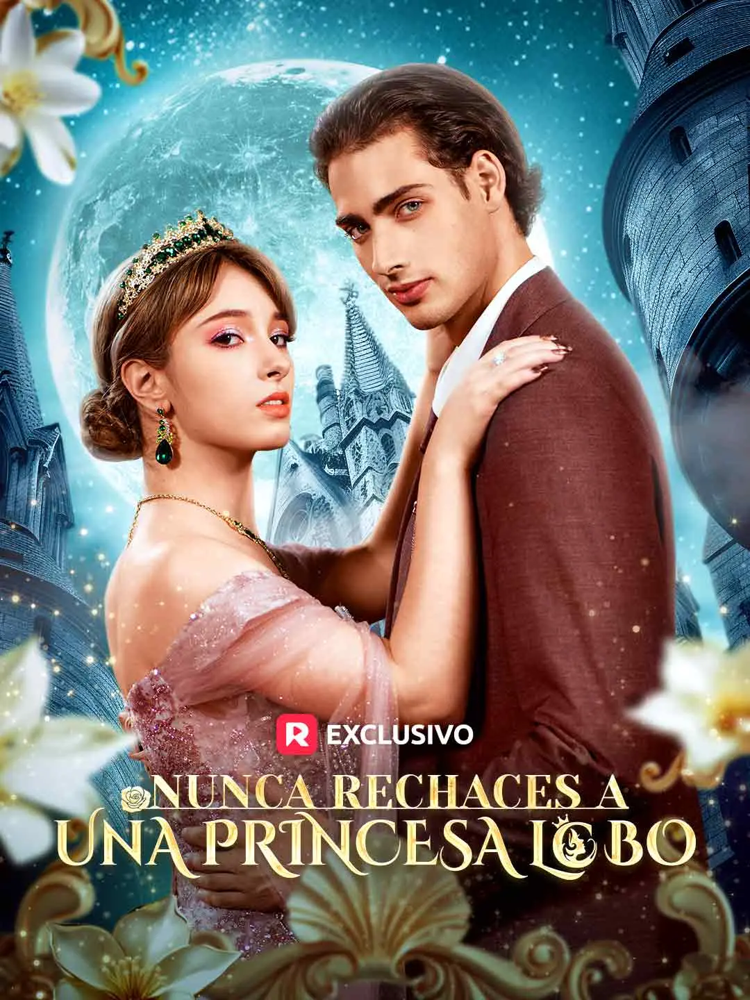 Portada de la miniserie Nunca Rechaces a una Princesa Lobo
