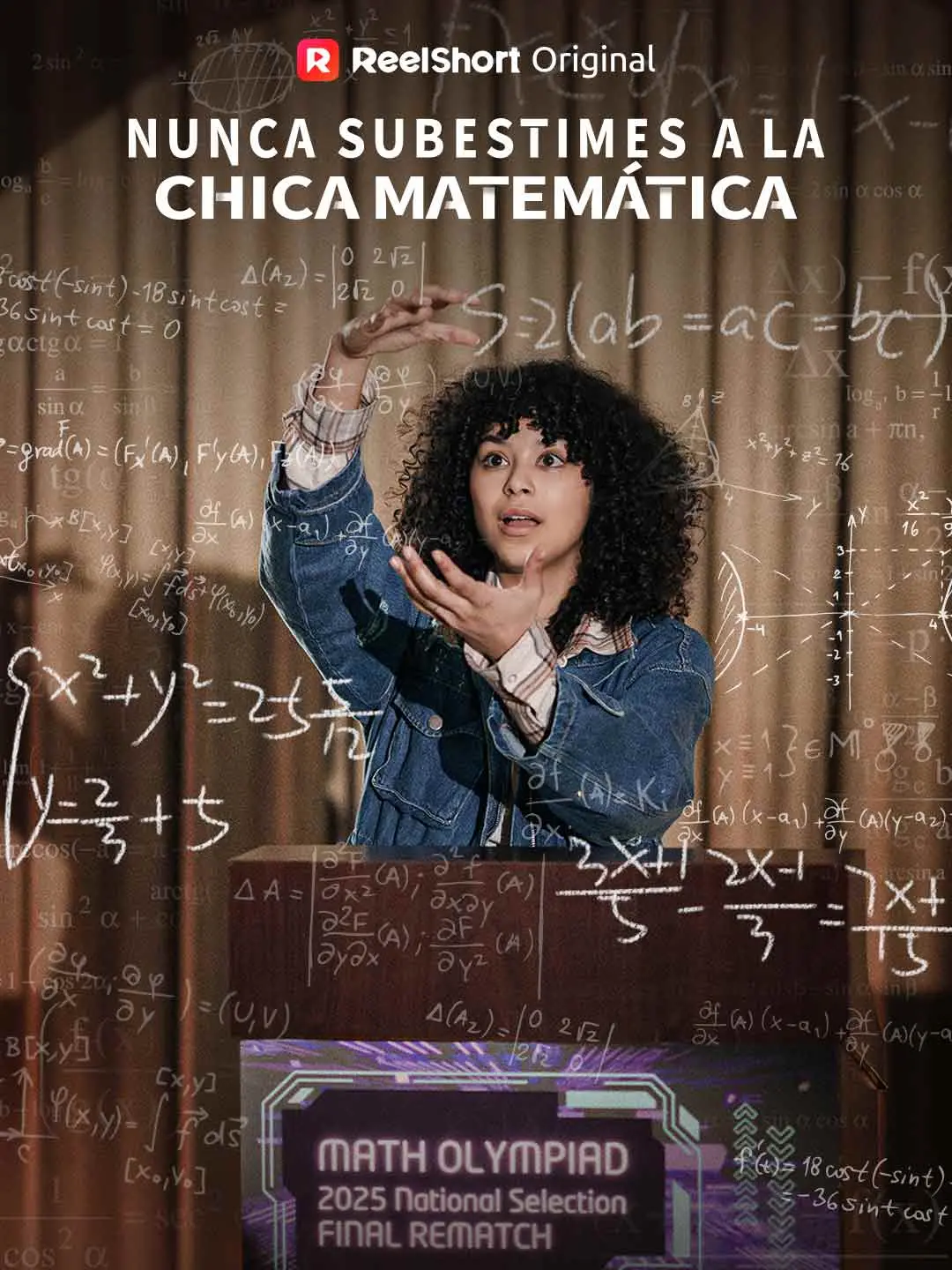 Portada de la miniserie Nunca Subestimes a la Chica Matemática