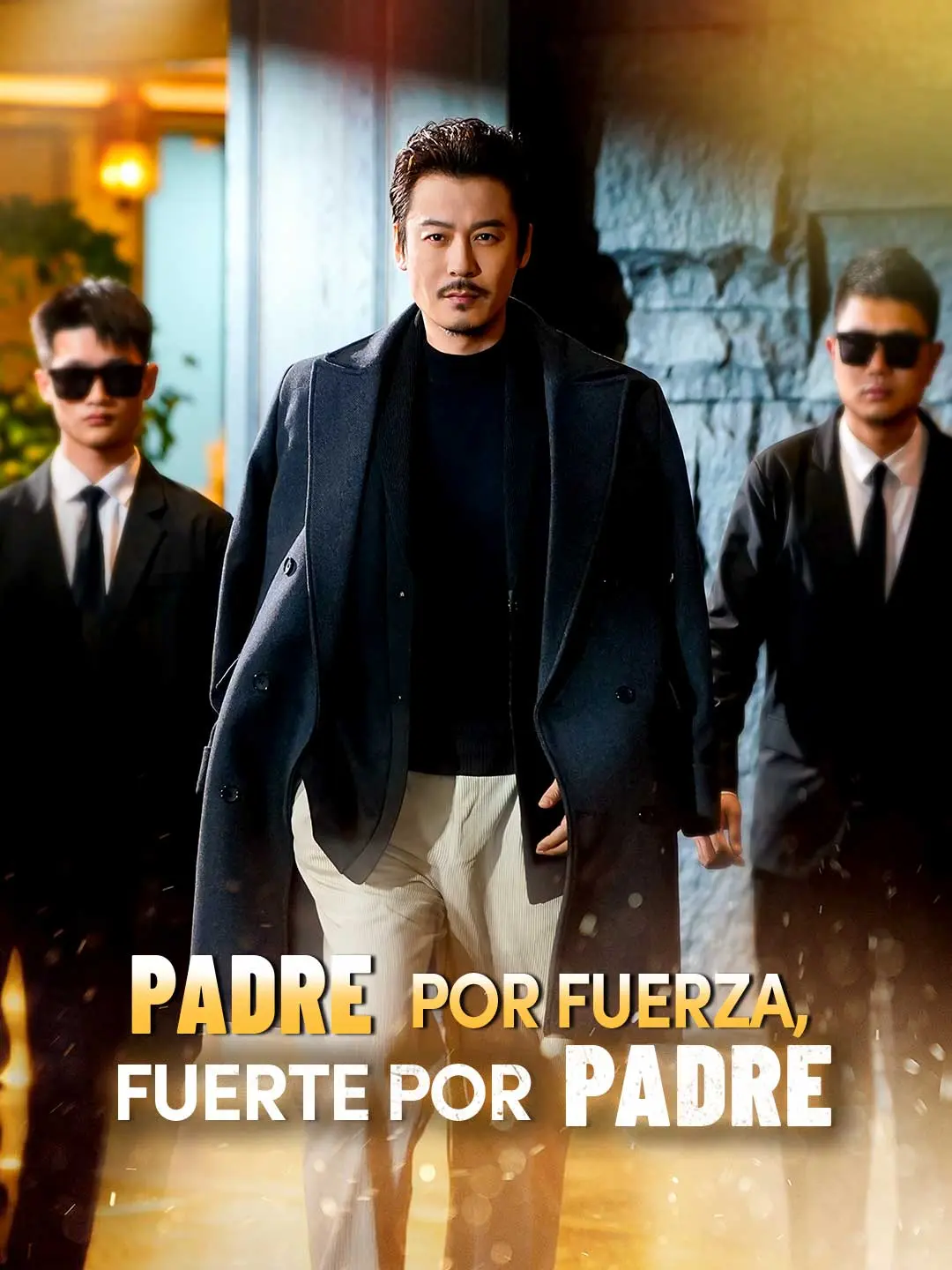 Portada de la miniserie Padre por fuerza, fuerte por padre