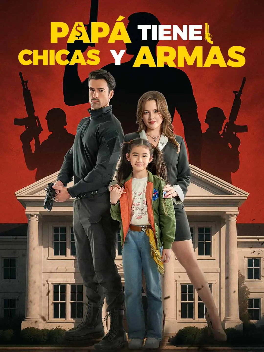 Portada de la miniserie Papá tiene chicas y armas