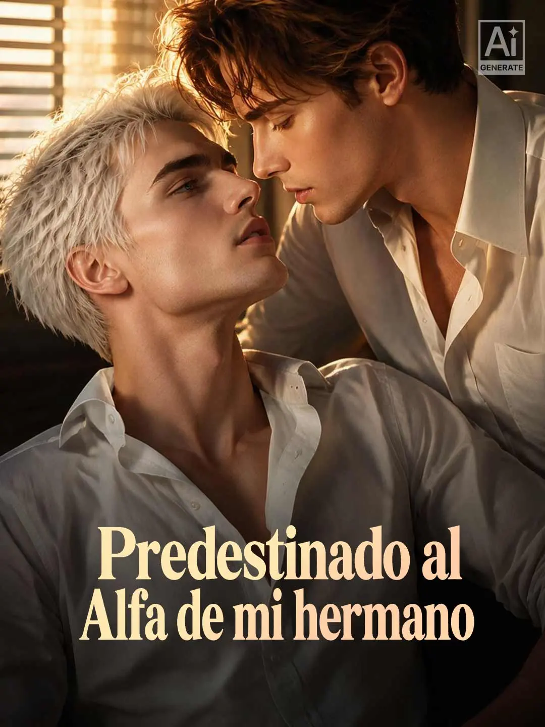 Capa da minissérie Predestinado al Alfa de mi hermano