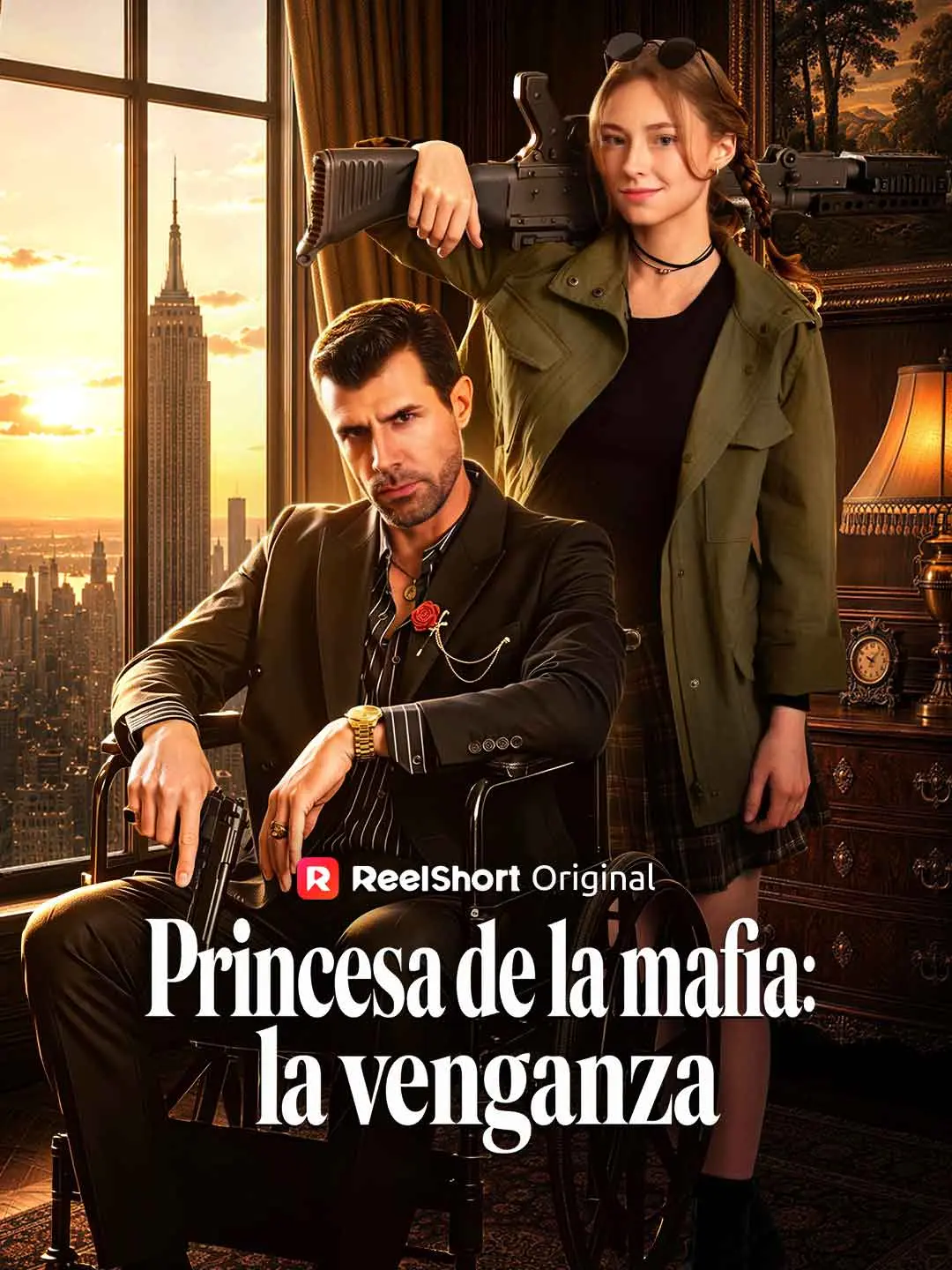 Portada de la miniserie Princesa de la mafia: la venganza