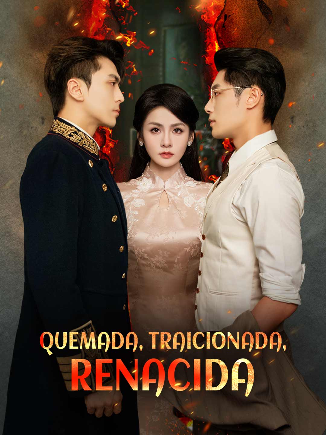 Portada de la miniserie Quemada, traicionada, renacida