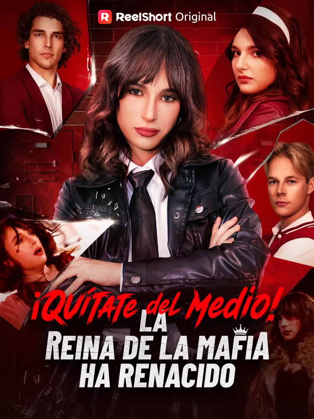 Portada de la miniserie ¡Quítate del medio! La reina de la mafia ha renacido