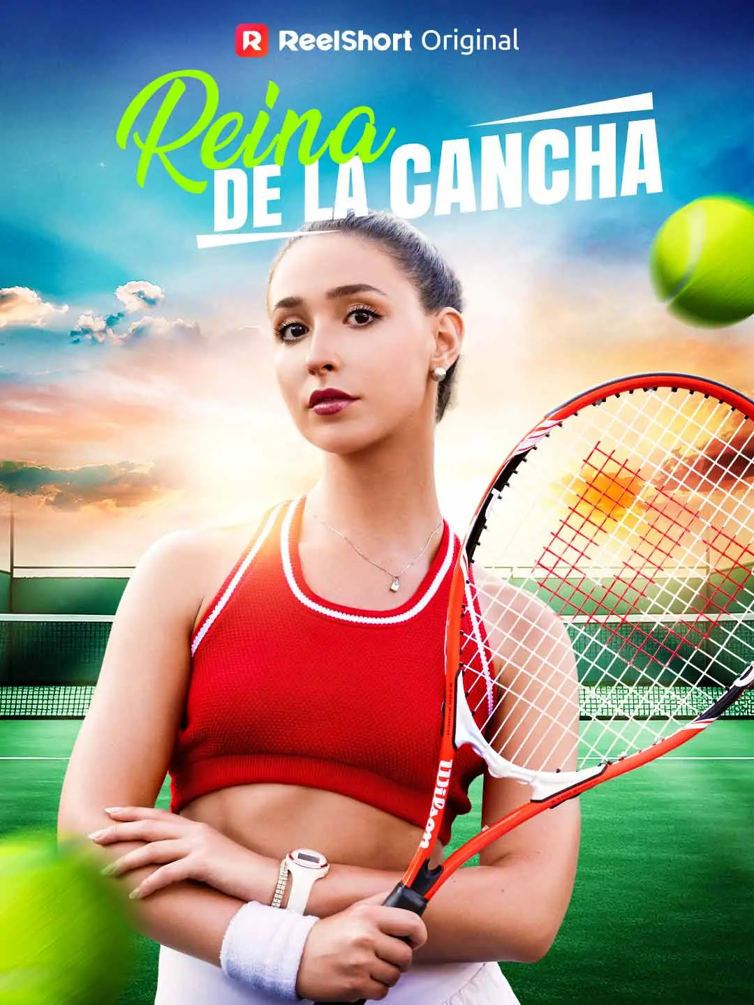 Portada de la miniserie Reina de la cancha