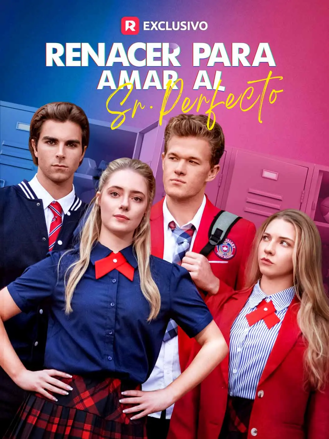 Portada de la miniserie Renacer para Amar al Sr. Perfecto