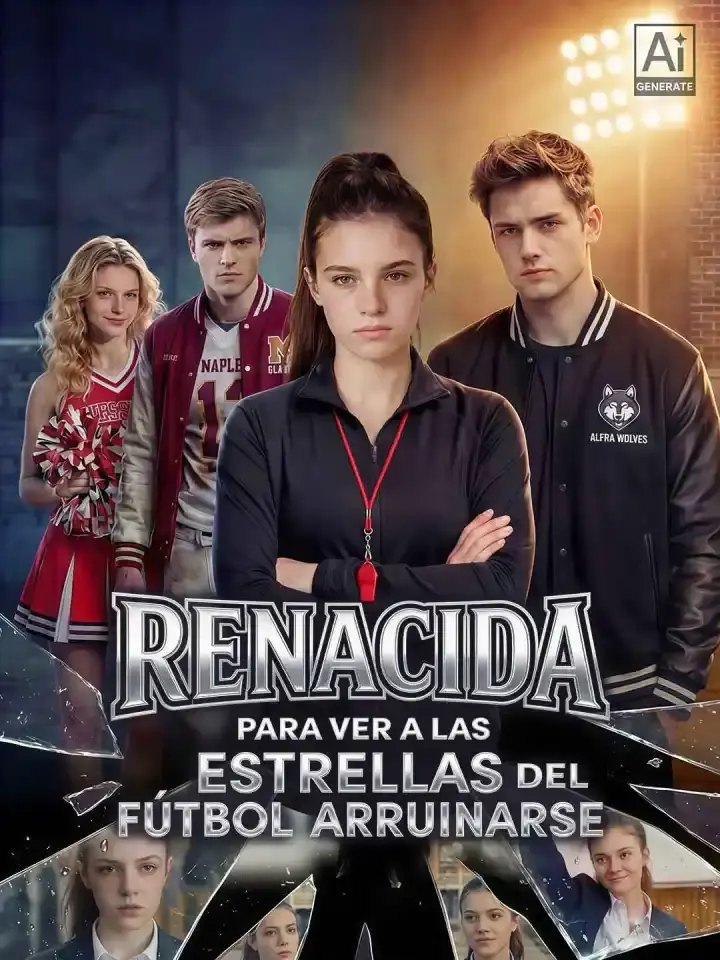 Portada de la miniserie Renacida para ver a las estrellas del fútbol arruinarse