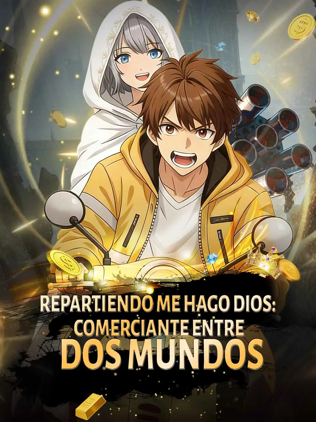 Portada de la miniserie Repartiendo me hago dios: comerciante entre dos mundos