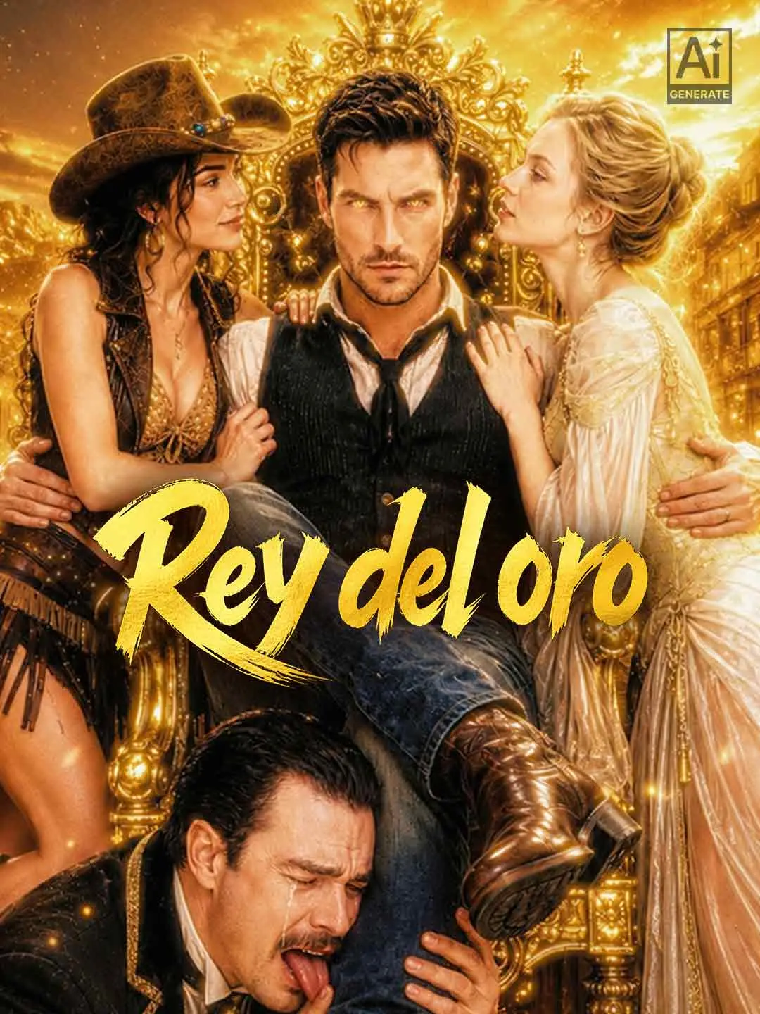Capa da minissérie Rey del oro