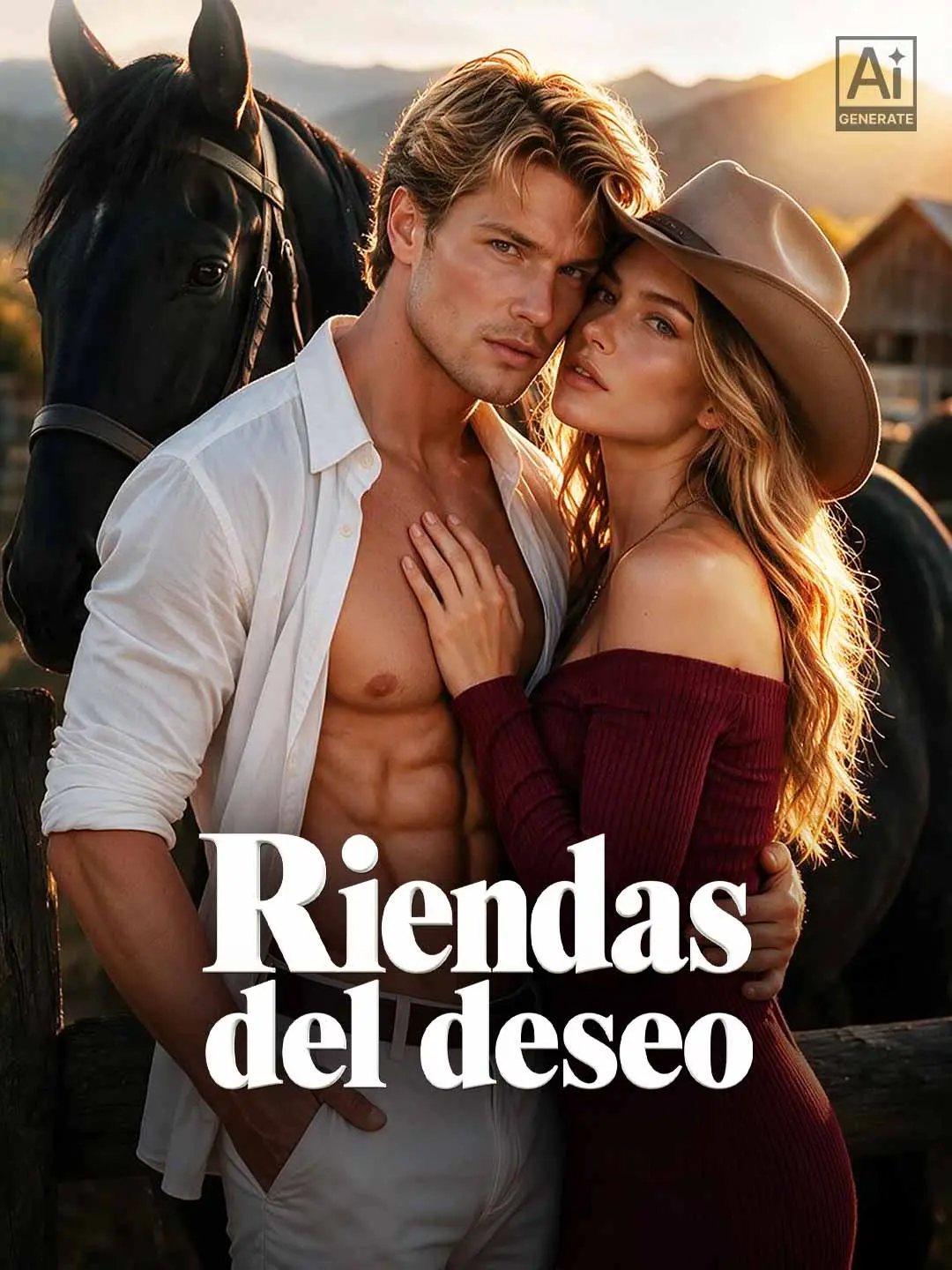 Portada de la miniserie Riendas del deseo
