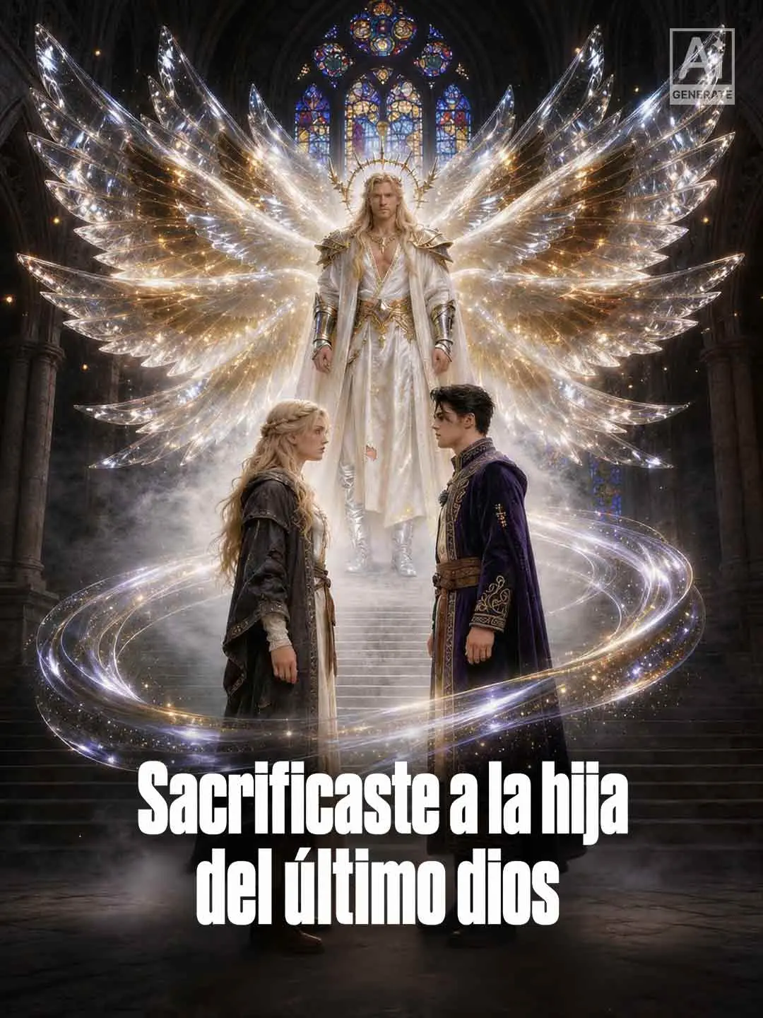 Portada de la miniserie Sacrificaste a la hija del último dios
