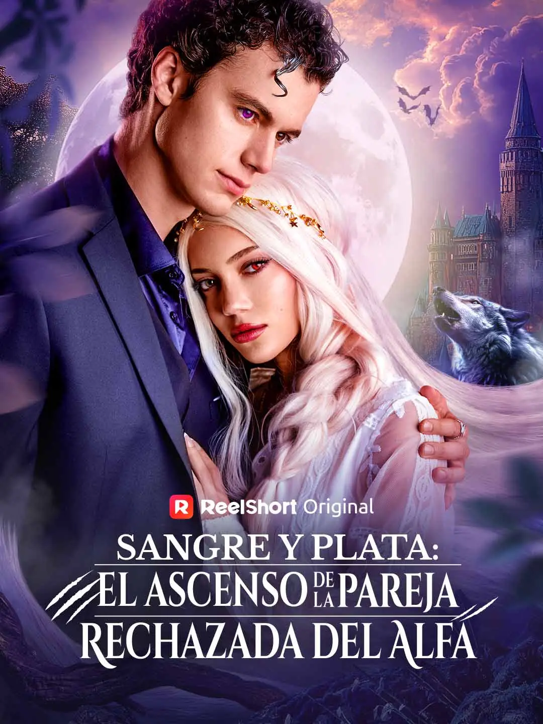 Capa da minissérie Sangre y plata: el ascenso de la pareja rechazada del Alfa