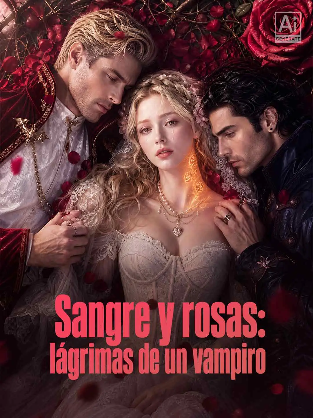 Portada de la miniserie Sangre y rosas: lágrimas de un vampiro