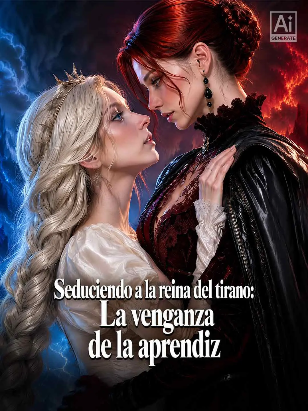 Capa da minissérie Seduciendo a la reina del tirano: la venganza de la aprendiz