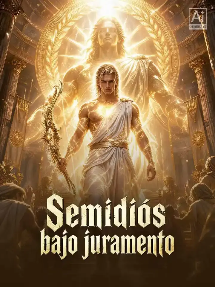 Portada de la miniserie Semidiós bajo juramento