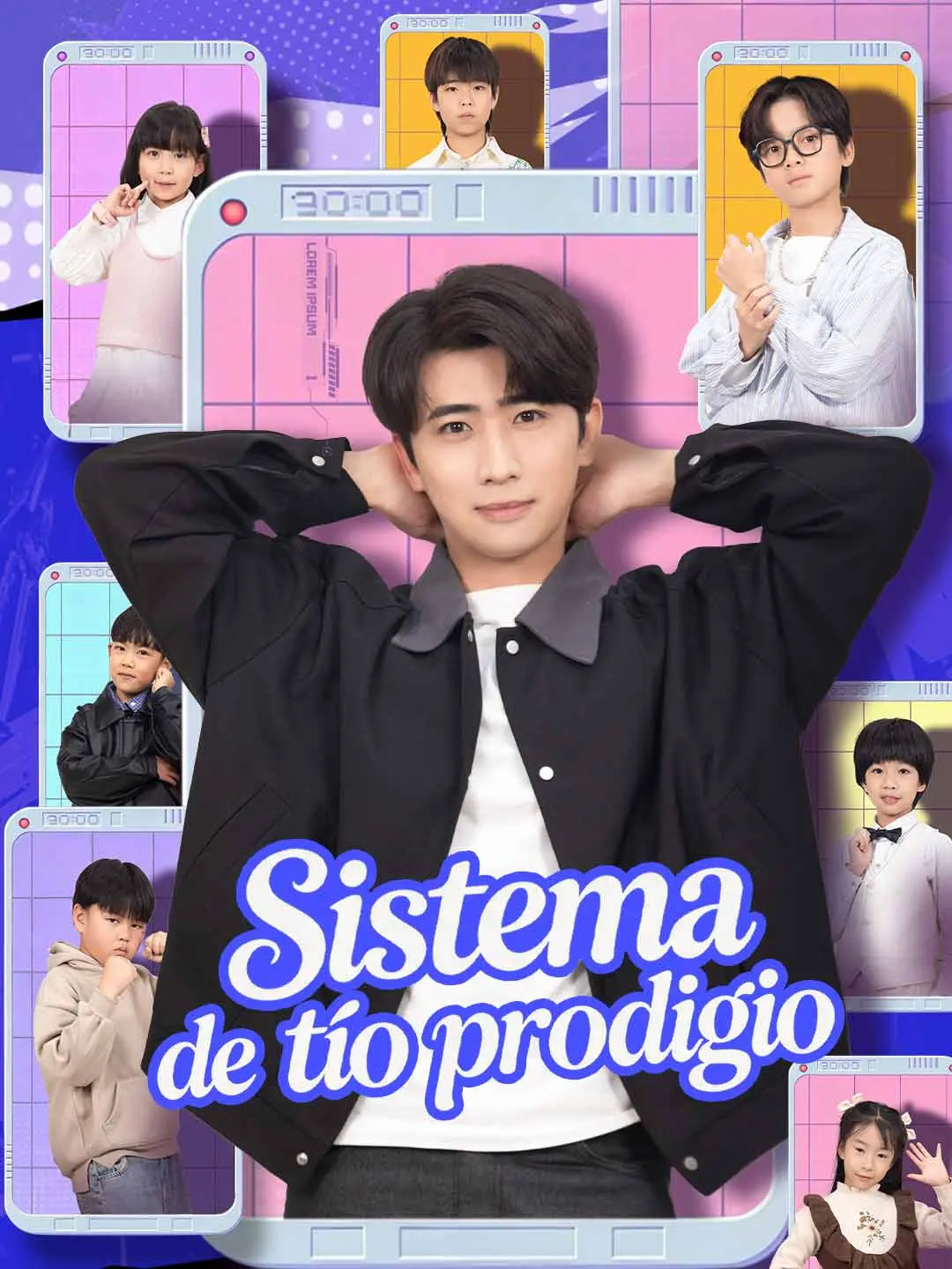Portada de la miniserie Sistema de tío prodigio