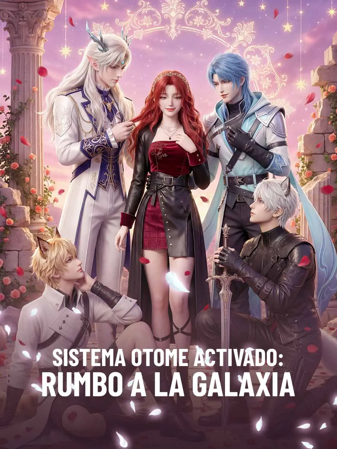 Portada de la miniserie Sistema otome activado: rumbo a la galaxia