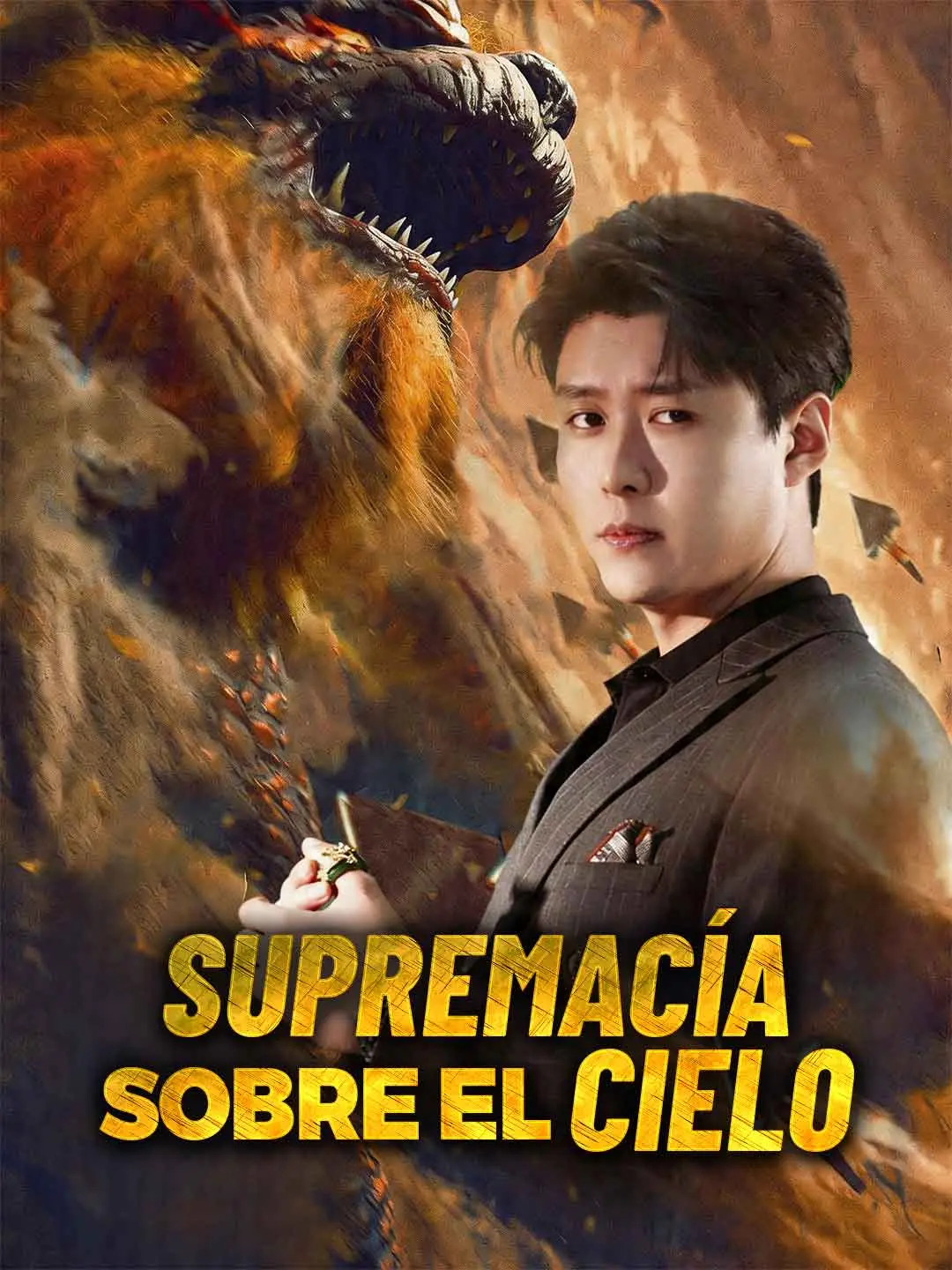 Portada de la miniserie Supremacía sobre el cielo