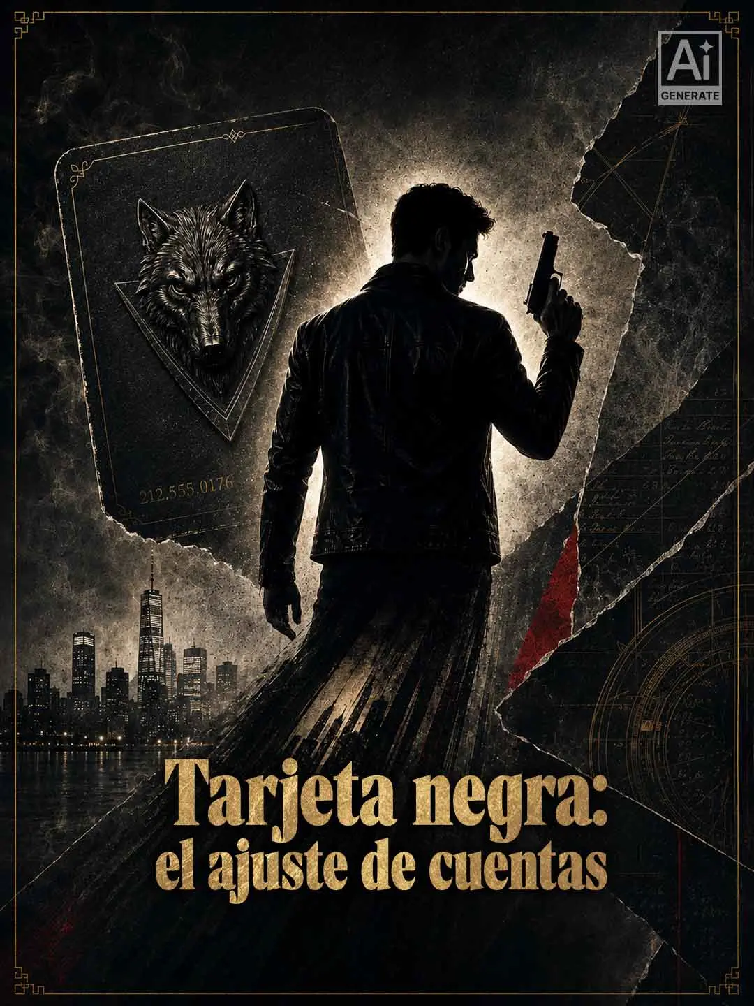 Portada de la miniserie Tarjeta negra: el ajuste de cuentas