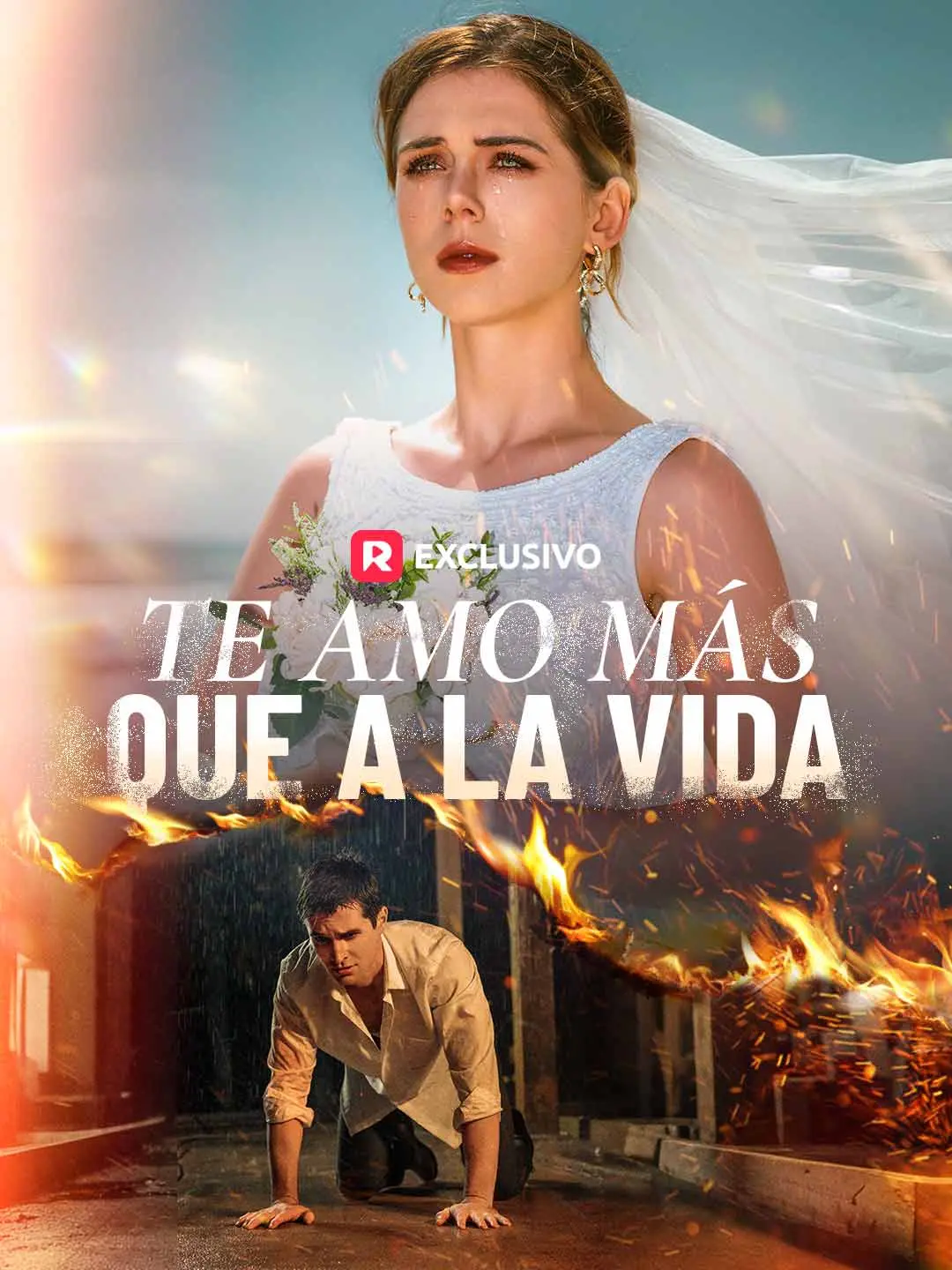 Portada de la miniserie Te amo más que a la vida